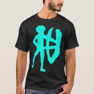 Ancient Cave Painting Rock Art Tribal Hunter Man T-Shirt