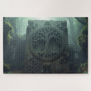 Ancient Celtic Tree of Life Jigsaw Puzzle