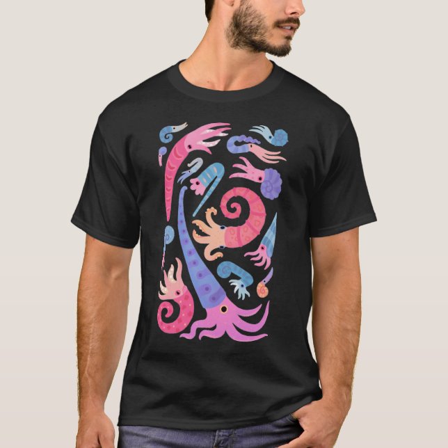 Ancient cephalopods T-Shirt (Front)