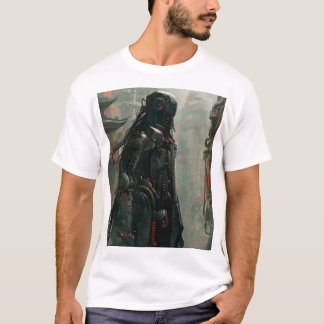 Ancient China Cyberpunk Style Positive T-Shirt