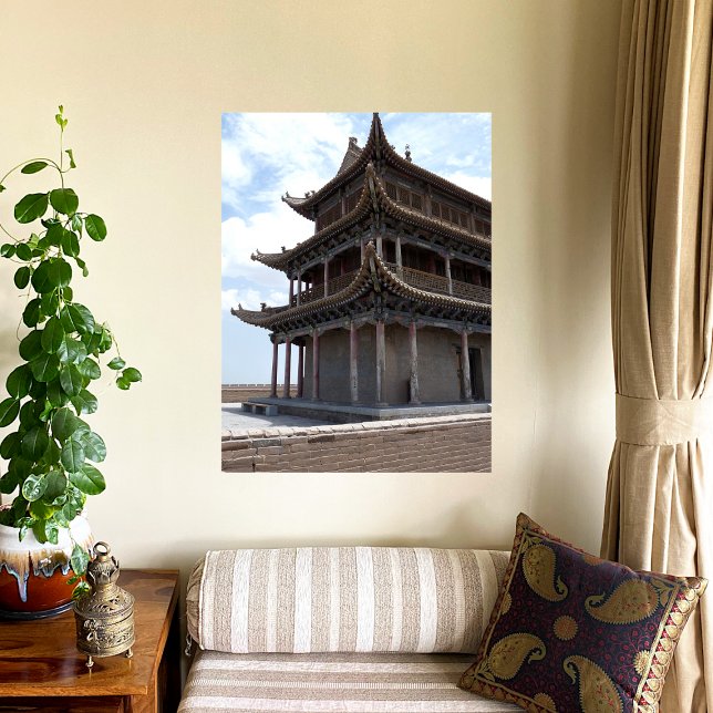 Ancient Chinese Building Photo Print (Creator Uploaded)