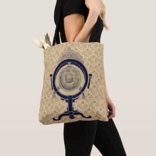 Ancient Chinese Gong on Paisley Tote Bag