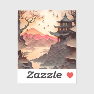 Ancient Chinese Scene Paper Cut 