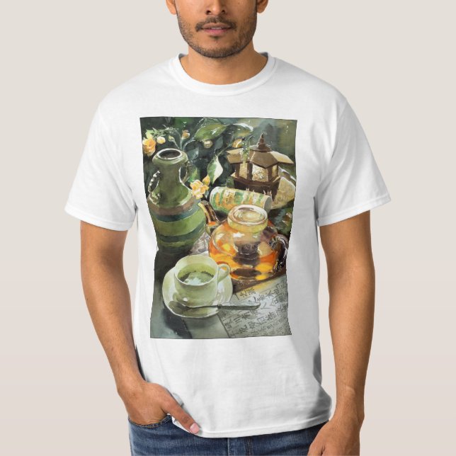 Ancient Chinese tea T-Shirt (Front)
