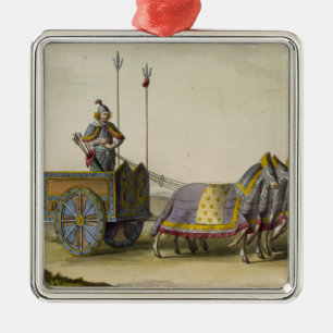 Ancient Chinese War Chariot, from 'Le Costume Anci Metal Ornament