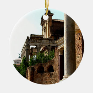 Ancient City Ceramic Tree Decoration