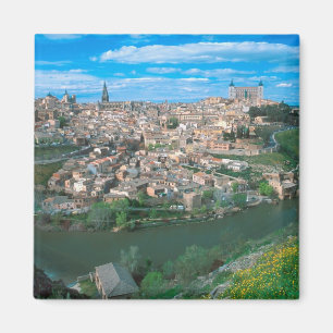 Ancient city of Toledo, Spain. Magnet
