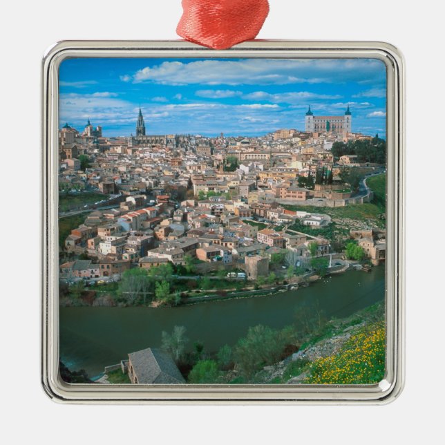 Ancient city of Toledo, Spain. Metal Tree Decoration (Front)