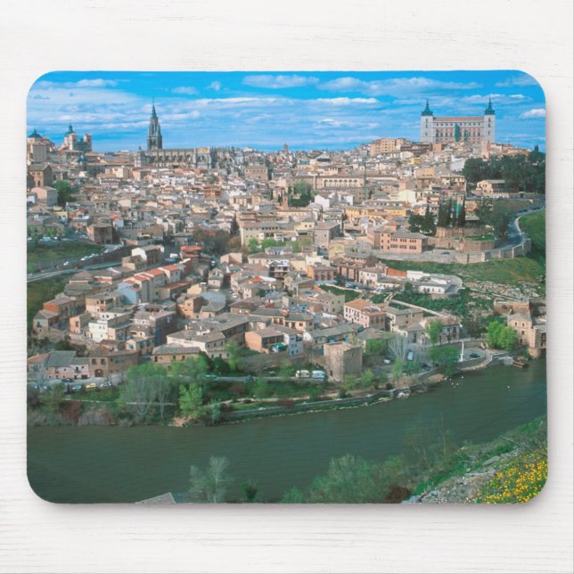 Ancient city of Toledo, Spain. Mouse Pad (Front)