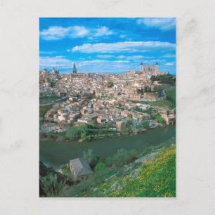 Ancient city of Toledo, Spain. Postcard
