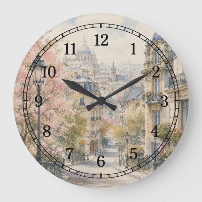Ancient City Wall Clock — Historic Landscape Desig (Front)