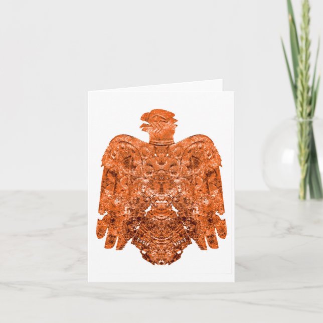 Ancient Copper Peoria Falcon Art Card (Front)