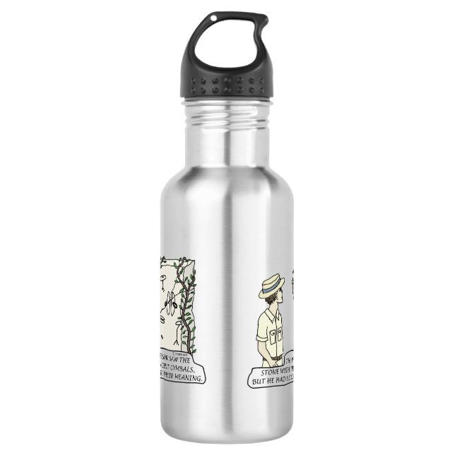 Ancient Cymbals 532 Ml Water Bottle (Front)