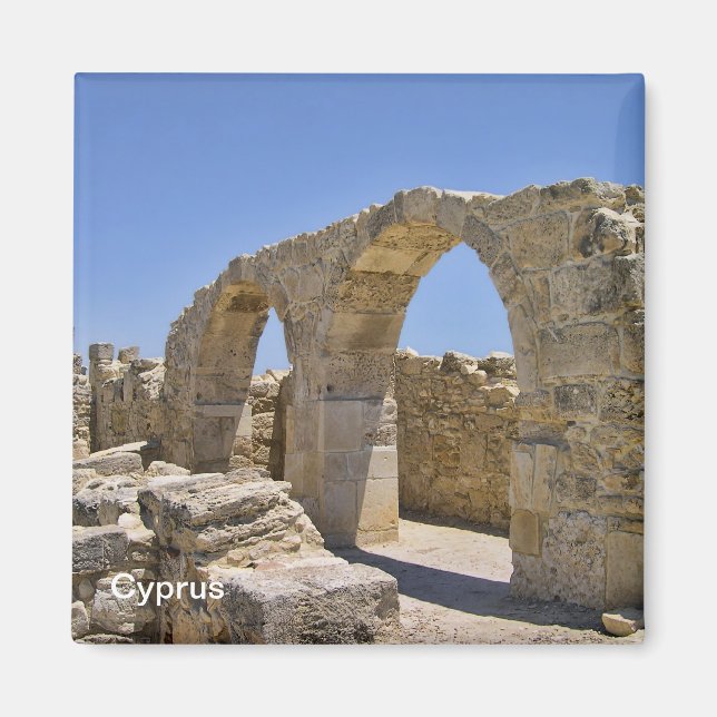 Ancient Cyprus ruins Magnet (Front)