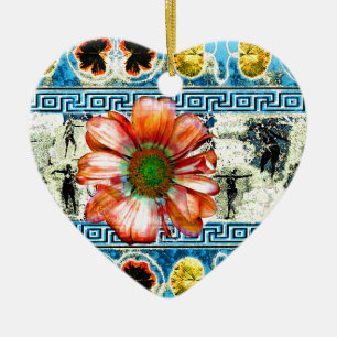 Ancient Dance Ceramic Ornament