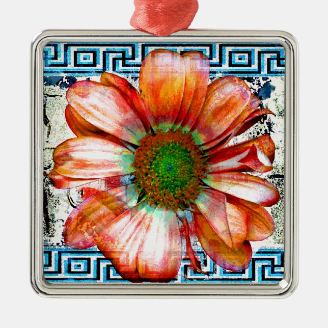 Ancient Dance Metal Ornament (Front)