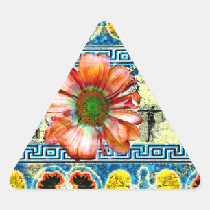 Ancient Dance Triangle Sticker
