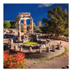 Ancient Delphi, Greece Photo Print