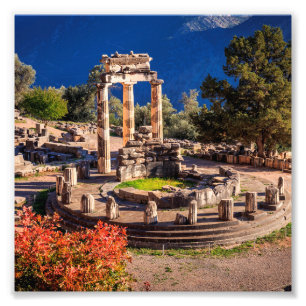 Ancient Delphi, Greece Photo Print