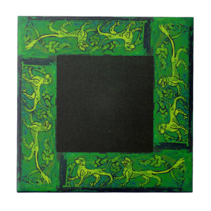 Ancient Designs In Emerald Second Of Four Tile