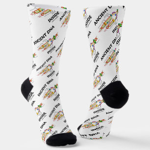 Ancient DNA Inside DNA Replication Humour Socks