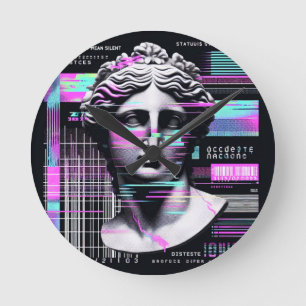 "Ancient Doesn’t Mean Silent." Round Clock