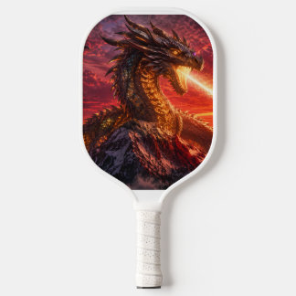 Ancient Dragon Guardian Sacred Mountain  Pickleball Paddle
