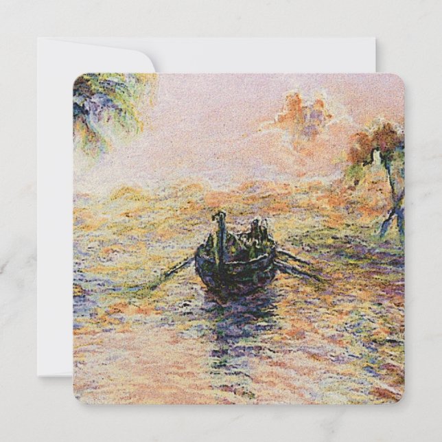 Ancient Dream Phone Holiday Card (Front)