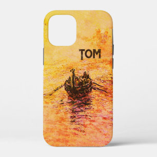 Ancient Dream Rowing Boat & Name iPhone 12 Mini Case