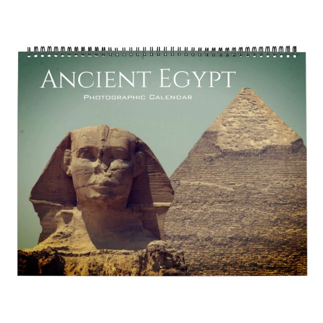 ancient egypt 2027 large calendar (Cover)