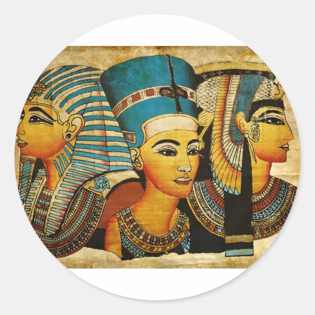 Ancient Egypt 3 Classic Round Sticker (Front)