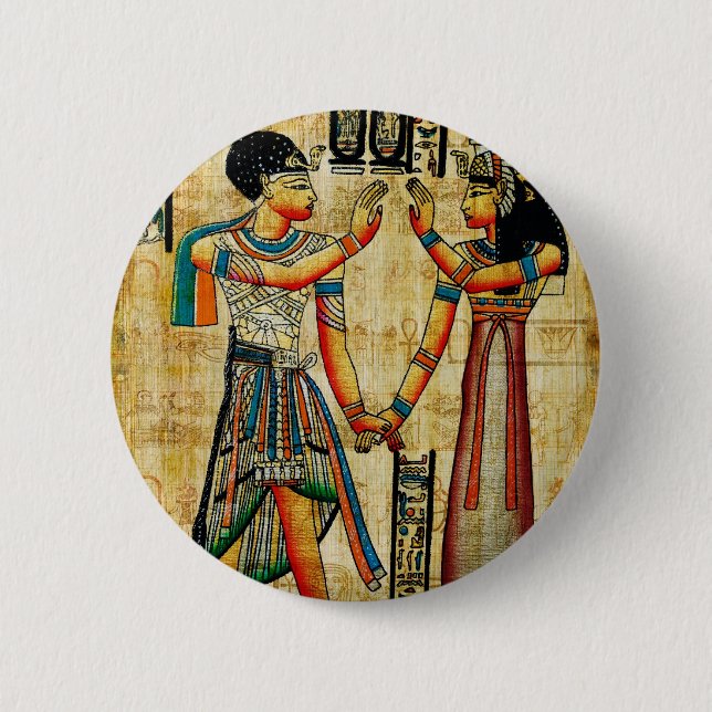 Ancient Egypt 5 6 Cm Round Badge (Front)