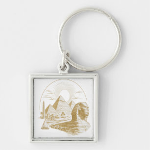 Ancient Egypt Collection Key Ring