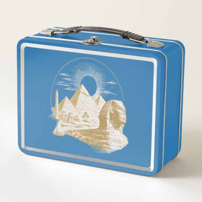 Ancient Egypt Collection Metal Lunch Box (Front)