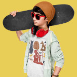 Ancient Egypt Egyptian Graphics Collage T-Shirt<br><div class="desc">Add some history to any outfit with this graphic tee. It features a collage of graphics inspired by ancient Egypt. My illustrations depict the god Thoth, the cat goddess Bastet, the sacred scarab beetle, the sign of life, Queen Nefertiti, King Tut, Anubis and more. Illustrations are in shades of blue,...</div>