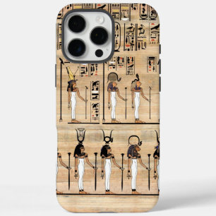 Ancient Egypt Egyptian Hieroglyphs On Papyrus iPhone 16 Pro Max Case