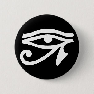 Ancient Egypt Eye Symbol Button