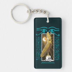 Ancient Egypt Falcon God Horus Key Ring