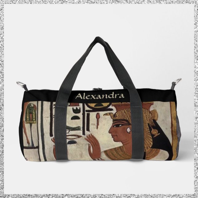 Ancient Egypt Goddess Duffle Bag (Creator Uploaded)