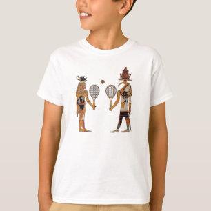 Ancient Egypt Gods Tennis Funny Tee
