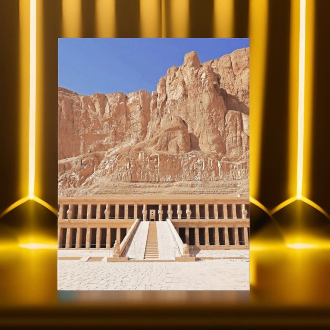 Ancient Egypt Hatshepsut Deir Bahri Temple Luxor Postcard (Creator Uploaded)