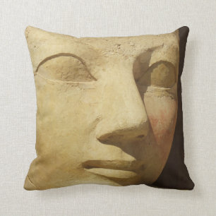Ancient Egypt Hatshepsut statue temple travel Cushion