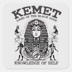Ancient Egypt Kemet  Black History Square Sticker