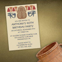 Ancient Egypt King Tut Themed Custom Party