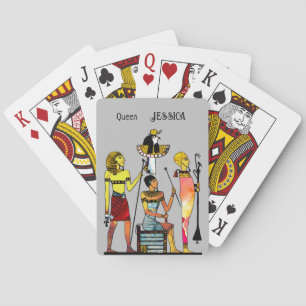 Ancient Egypt Pharaohs Lavish Ormamentation Playing Cards