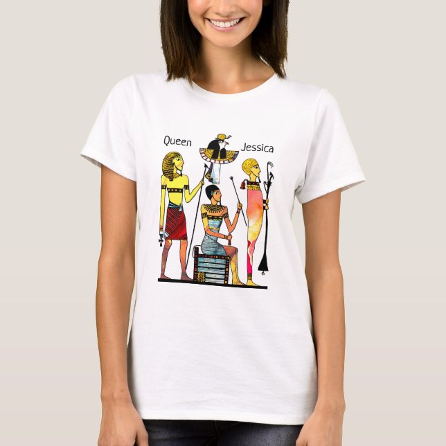 Ancient Egypt Pharaohs Lavish Ormamentation T-Shirt (Front)