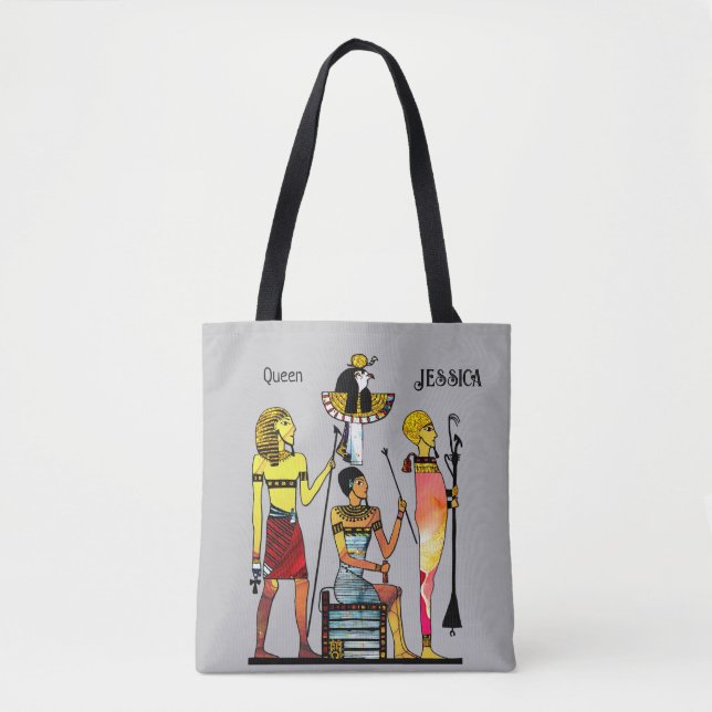 Ancient Egypt Pharaohs Lavish Ormamentation Tote Bag (Front)