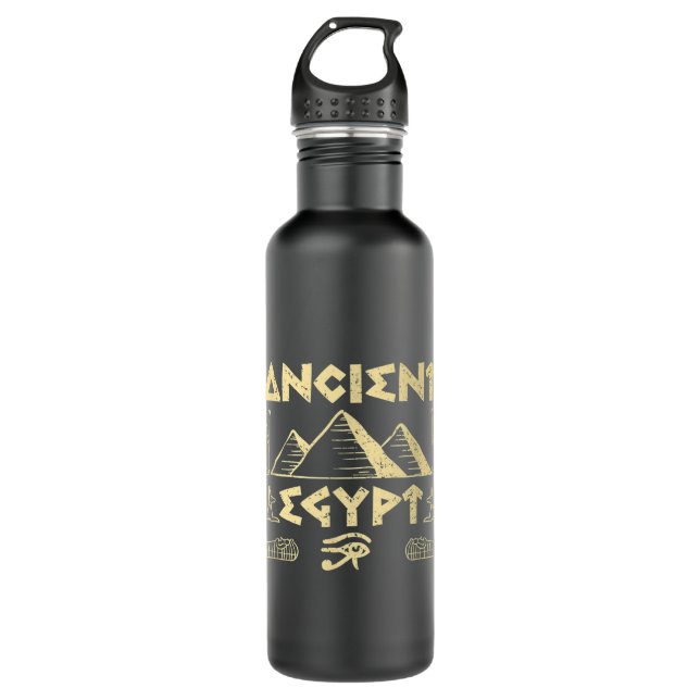 Ancient Egypt Pyramid Egyptian  710 Ml Water Bottle (Front)
