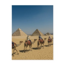 Ancient Egypt pyramids desert Camel Ride