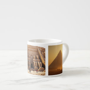 Ancient Egypt Scenes Espresso Cup